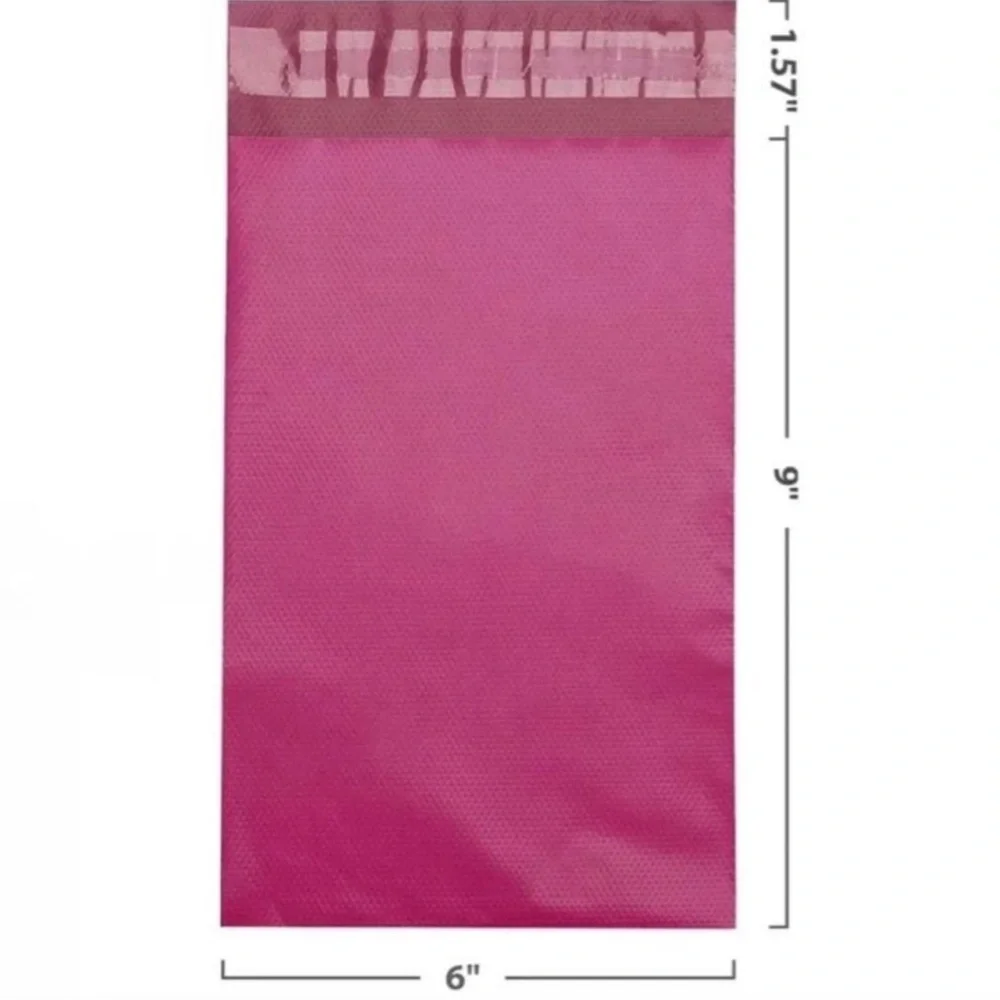 💞 New Set of 25 - 6x9 Pink Waterproof Poly Mailers